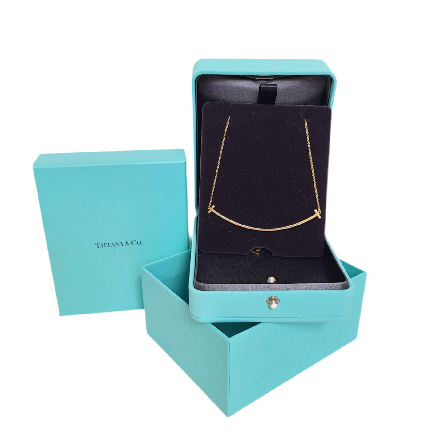 Tiffany Large T Smile Necklace