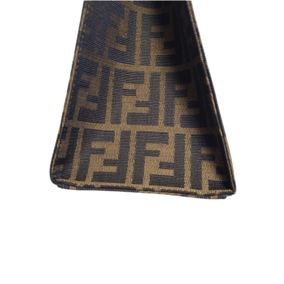 FENDI Zucca Canvas Mamma bucket Shoulder Bag