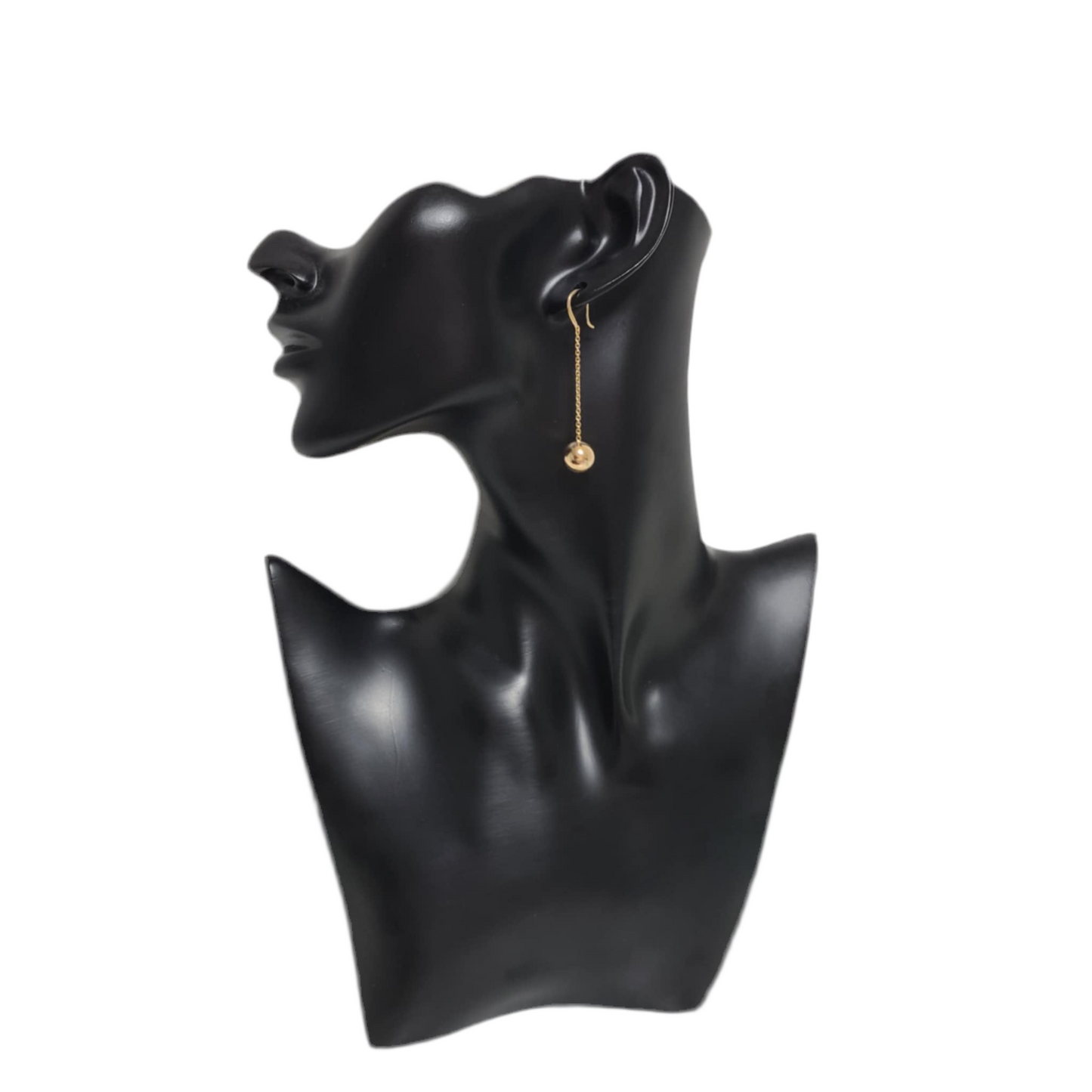 Tiffany Hard Ware Drop Earring 18K  Y/G